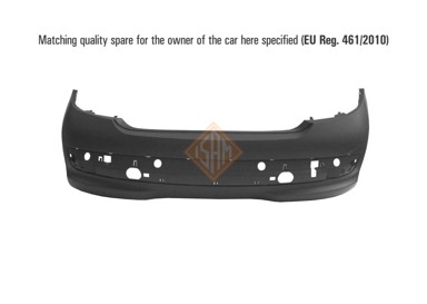 ISAM Zadnji branik Peugeot 207 STD 3/5 vrata