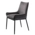 UNIQUE FURNITURE Tamno siva blagovaonska stolica Calgary 