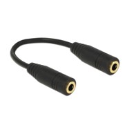DELOCK Adapter audio 3,5 mm na 3,5 mm 4-pinski, duljina 13 cm