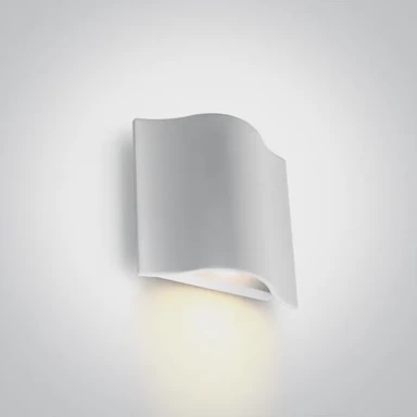 Zidna svjetiljka, LED, 6 W, 400 lm, 3000 K, IP54, bijela