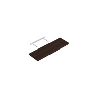 VELANO Plutajuća polica FS 80/24 WE, hrast, 79,5x23,5 cm