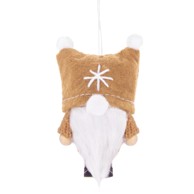 Božićni ukras zlatni patuljak  