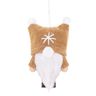 Božićni ukras zlatni patuljak  