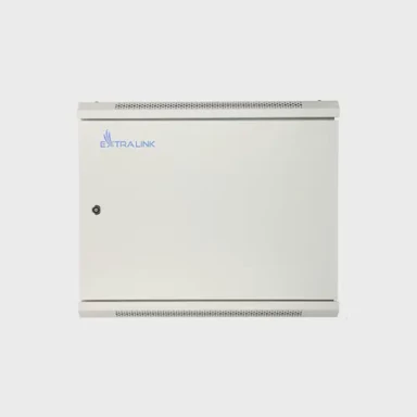 EXTRALINK Rack ormar 12U 600×600 ASP, zidni, metalna vrata, sivi