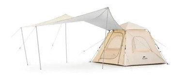 NATUREHIKE Šator Ango 3, bež