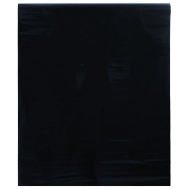 Prozorska folija statična matirana 90x500 cm pvc, crna
