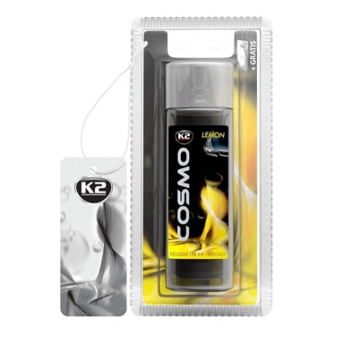 K2 Miris za automobil Cosmo V205, limun, 50 ml, s raspršivačem