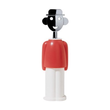 Alessi Alessandro M. Corkscrew red AAM23 R