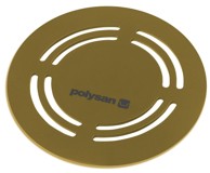 POLYSAN Flexia pokrov sifona, okrugli, mat zlatni