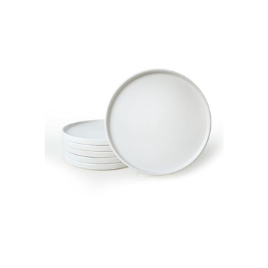 HERMIA Bijeli keramički tanjuri u setu 6 kom, ⌀ 27 cm