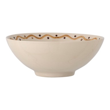 BLOOMINGVILLE Bež zdjelica od kamenine 860 ml Heikki