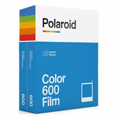 POLAROID Film, Originals Color 600, double pack