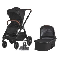 COCCOLLE Dječja kolica Aspen 2u1 Jet Black