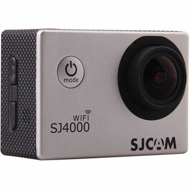 SJCAM Sportska digitalna kamera SJ4000 WiFi, 1080p30, 12 Mpixela, srebrna