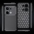 TECHSUIT Maskica CarbonFiber za Xiaomi Redmi Note 13 4G, crna