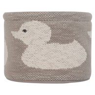 KINDSGUT Organizator Duck ø 16 cm, bež, pamučni