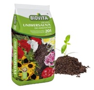 BIOVITA Univerzalna vrtna zemlja pH 5,5-6,5 za cvijeće 20 l