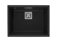 SINK SOLUTION granitna posuda 50,5x37 cm, crna