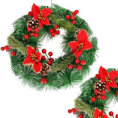 Dekoracija vijenac božićni