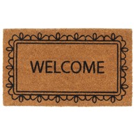 Otirač prirodni 45 x 75 cm čupavi od kokosovih vlakana