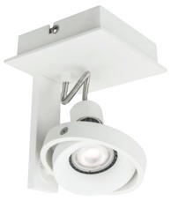 Stropna rasvjeta dvosturka bijela Spot, bijela