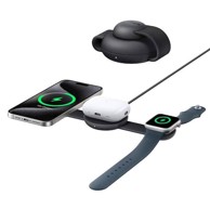 ANKER Bežična sklopiva stanica za punjenje 3-u-1 , crna