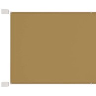 Okomita tenda 140x420 cm od tkanine oxford, bež