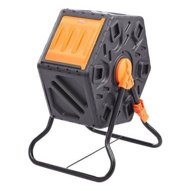 VEVOR Kanta za kompost, 70 L, 605 x 51 x 73 cm, crna