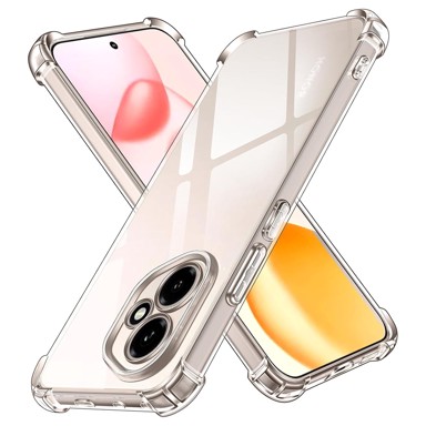 TECHSUIT Shockproof Clear Silicone prozirna maskica otporna na udarce za Honor 400