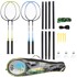 Set za badminton 4 reketa + mreža