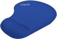 HAVIT Podloga za miša s naslonom za ruku, gel, plava (HV-MP802)