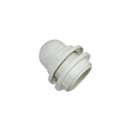 WERTOR Grlo za žarulju E27 luster 2 prstena bijelo