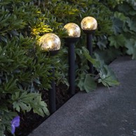 STAR TRADING Set od 3 vanjske solarne LED svjetiljke Roma, visina 23 cm