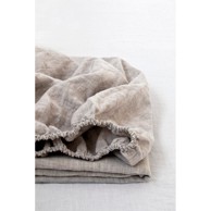 LINEN TALES Prirodna Lanena plahta 180x200 cm, 