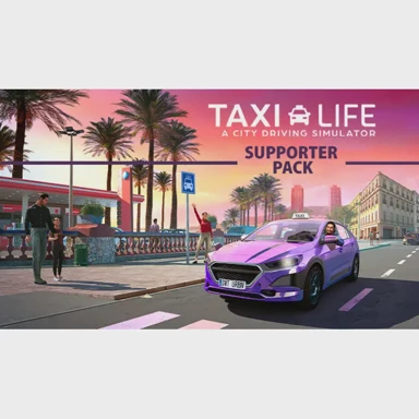 Igra za PC: Taxi Life – A City Driving Simulator (Supporter Pack)