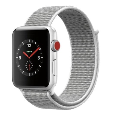 B-STRAP Nylon remen za Apple Watch 38/40/41mm, Silver