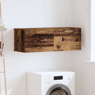 Ormar za zid, 100x36.5x35 cm, staro drvo