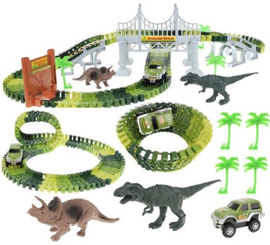 Staza za automobile Dino Park, 155 dijelova