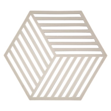 ZONE Podmetač za vrući lonac Hexagon, Svijetlosiva