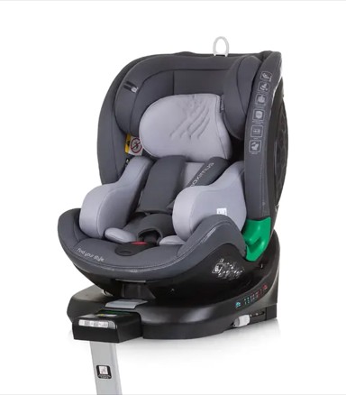 CHIPOLINO Autosjedalica Maximus 40-150 cm Siva