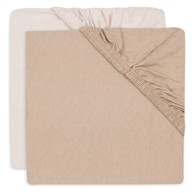 JOLLEIN Plahta jersey, 60x120 cm, blush wild rose