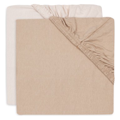 JOLLEIN Plahta jersey, 60x120 cm, blush wild rose