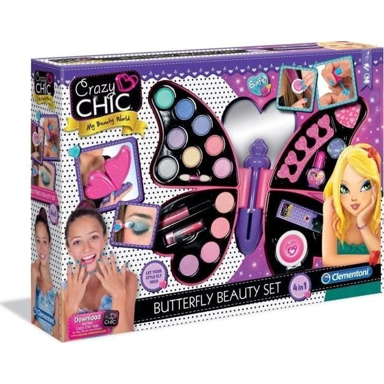 CLEMENTONI Set za uljepšavanje Crazy Chic Butterfly Beauty Set 4 u 1