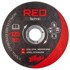RED TECHNIC Kutna brusilica, 125 mm, 21 V, M14, 2 x 2 Ah, Set