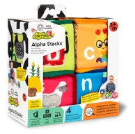 KIDS II Edukativne kocke Baby Einstein, abeceda, mekane