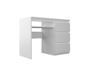 Dječji pisaći stol Malmo 1, bijeli, 77×100×50 cm