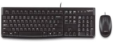 LOGITECH Tipkovnica + miš MK120