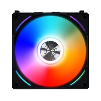 LIAN LI Ventilator Uni AL120 RGB, 120 mm PWM, crni