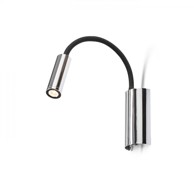 RENDL Zidna svjetiljka Show, 230V, LED, 3W, 3000K, crna krom