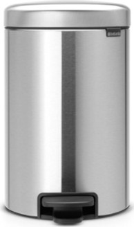 BRABANTIA NewIcon kanta s pedalom, 12 l, mat čelik